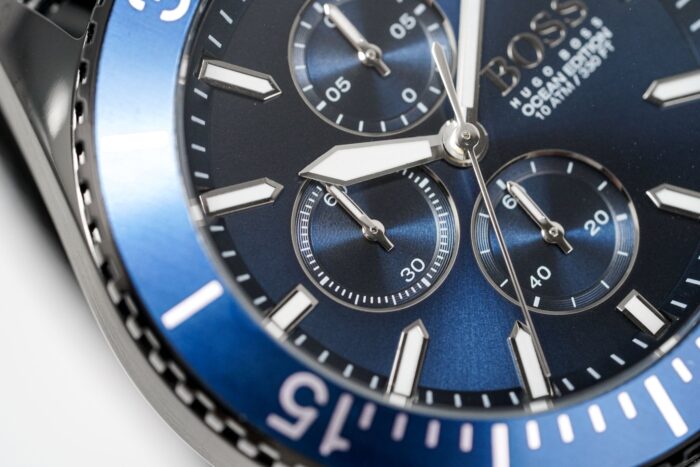 Hugo Boss Men's Watch Chronograph Ocean Edition Blue - HB1513702 - Image 7